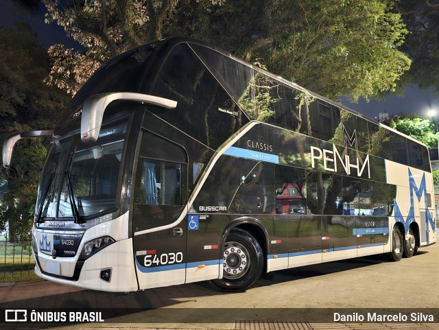 Empresa de Ônibus Nossa Senhora da Penha 64030 na cidade de Curitiba, Paraná, Brasil, por Danilo Marcelo Silva. Número da foto: #12084769.