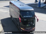 Transportes Única Petrópolis RJ 163.008 na cidade de Rio de Janeiro, Rio de Janeiro, Brasil, por Marlon Mendes da Silva Souza. Número da foto: #:id.