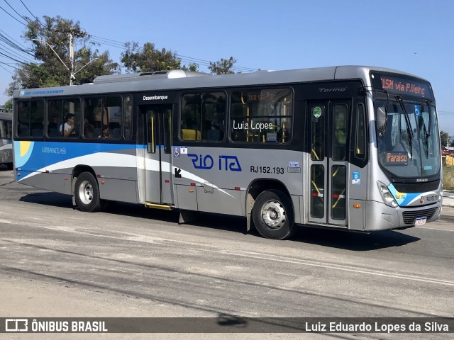 Rio Ita RJ 152.193 na cidade de Niterói, Rio de Janeiro, Brasil, por Luiz Eduardo Lopes da Silva. Número da foto: #12139364.
