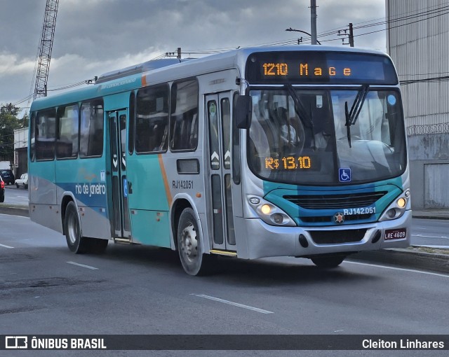 Expresso Rio de Janeiro RJ 142.051 na cidade de Niterói, Rio de Janeiro, Brasil, por Cleiton Linhares. Número da foto: #12139869.
