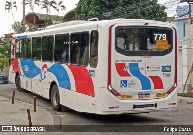 Viação Pavunense B32666 na cidade de Rio de Janeiro, Rio de Janeiro, Brasil, por Felipe Costa. Número da foto: #12141064.