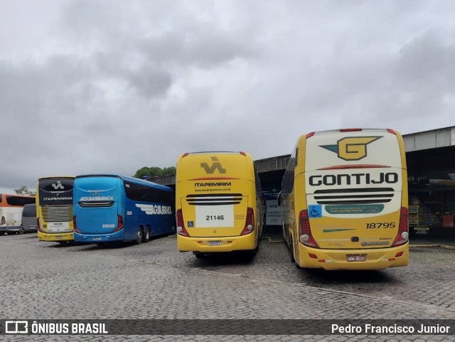 Empresa Gontijo de Transportes 18795 na cidade de Campos dos Goytacazes, Rio de Janeiro, Brasil, por Pedro Francisco Junior. Número da foto: #12140981.