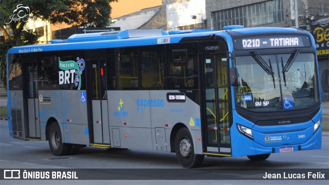 BRT Sorocaba Concessionária de Serviços Públicos SPE S/A 3401 na cidade de Sorocaba, São Paulo, Brasil, por Jean Lucas Felix. Número da foto: #12141563.