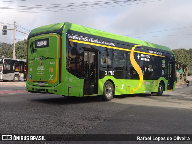 Viação Metrópole Paulista - Zona Leste 3 1783 na cidade de São Paulo, São Paulo, Brasil, por Rafael Lopes de Oliveira. Número da foto: #12139521.
