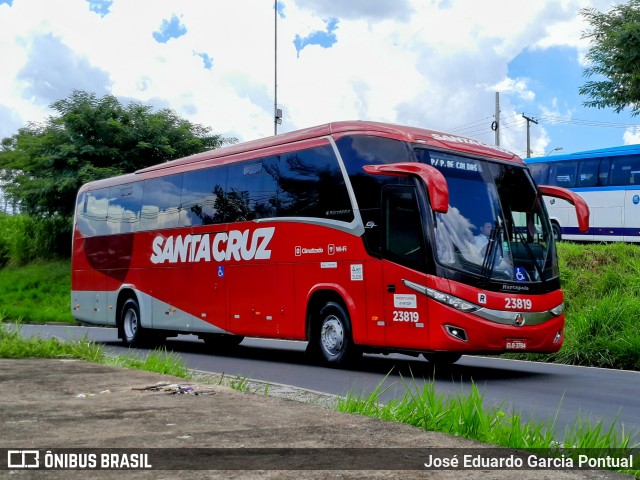 Viação Santa Cruz 23819 na cidade de Campinas, São Paulo, Brasil, por José Eduardo Garcia Pontual. Número da foto: #12139949.