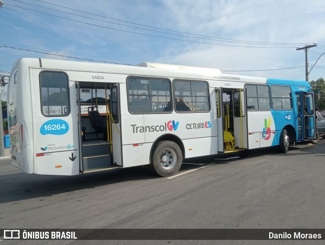 Expresso Santa Paula 16264 na cidade de Serra, Espírito Santo, Brasil, por Danilo Moraes. Número da foto: #12140048.