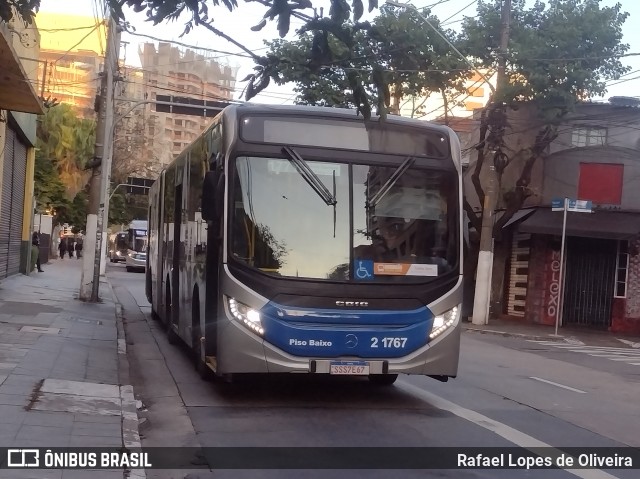 Sambaíba Transportes Urbanos 2 1767 na cidade de São Paulo, São Paulo, Brasil, por Rafael Lopes de Oliveira. Número da foto: #12139508.