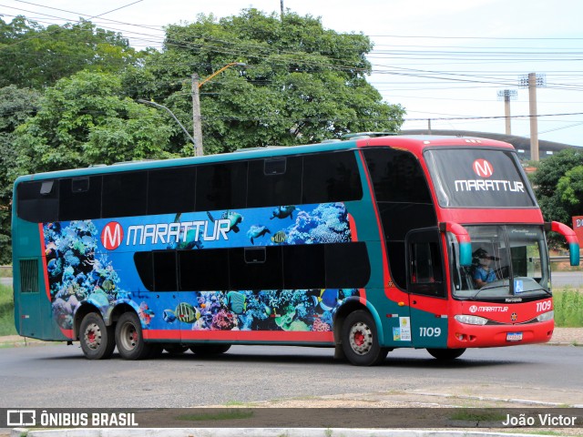 Marattur Viagens e Fretamento 1109 na cidade de Teresina, Piauí, Brasil, por João Victor. Número da foto: #12140818.
