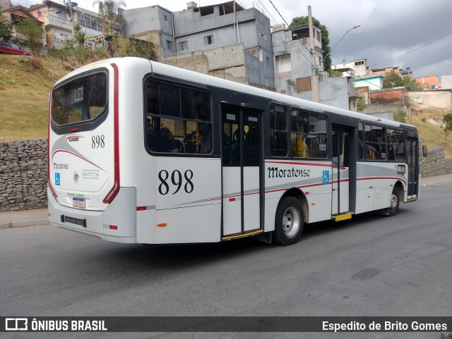 Auto Ônibus Moratense 898 na cidade de Francisco Morato, São Paulo, Brasil, por Espedito de Brito Gomes. Número da foto: #12139725.