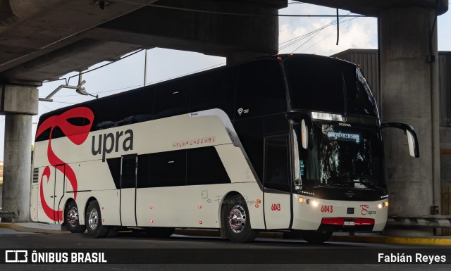 Autobuses Supra 6043 na cidade de Venustiano Carranza, Ciudad de México, México, por Fabián Reyes. Número da foto: #12141015.