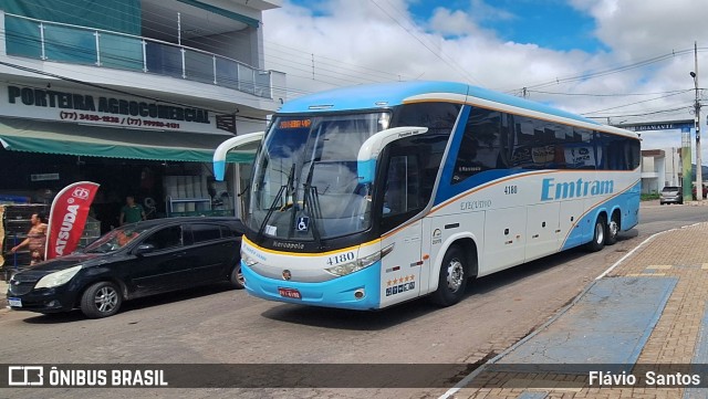 Emtram 4180 na cidade de Barra da Estiva, Bahia, Brasil, por Flávio  Santos. Número da foto: #12140517.