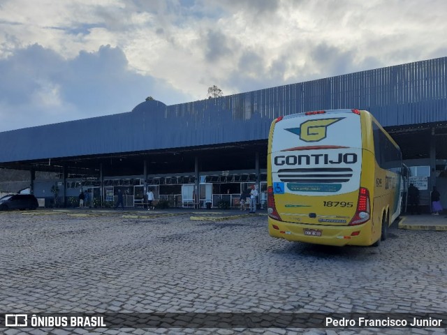 Empresa Gontijo de Transportes 18795 na cidade de Cariacica, Espírito Santo, Brasil, por Pedro Francisco Junior. Número da foto: #12140969.