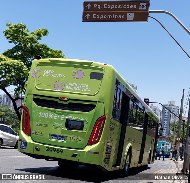 SM Transportes 20969 na cidade de Belo Horizonte, Minas Gerais, Brasil, por Nathan Oliveira. Número da foto: #12141086.
