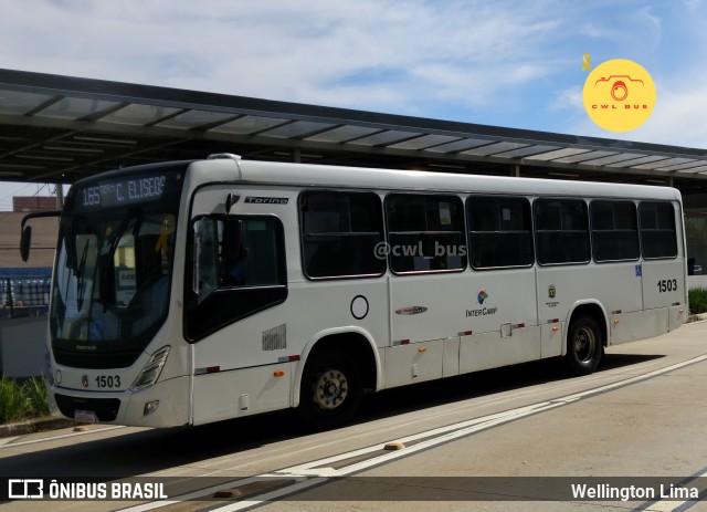 VB Transportes e Turismo 1503 na cidade de Campinas, São Paulo, Brasil, por Wellington Lima. Número da foto: #12140344.