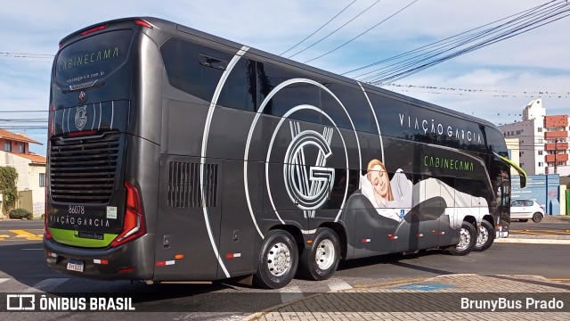 Viação Garcia 86078 na cidade de Ponta Grossa, Paraná, Brasil, por BrunyBus Prado. Número da foto: #12141192.