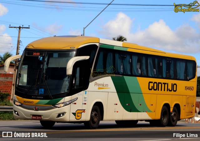 Empresa Gontijo de Transportes 19460 na cidade de Manoel Vitorino, Bahia, Brasil, por Filipe Lima. Número da foto: #12140320.