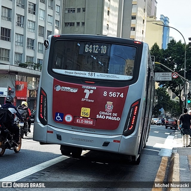Auto Viação Transcap >> Auto Bless Transportes 8 5674 na cidade de São Paulo, São Paulo, Brasil, por Michel Nowacki. Número da foto: #12140017.