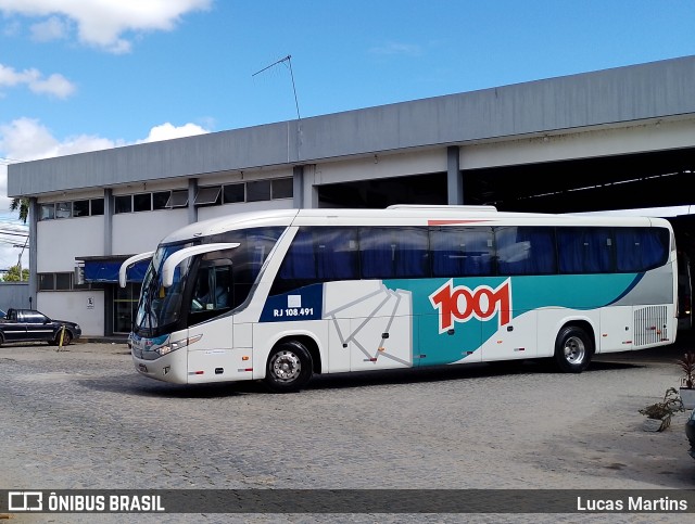 Auto Viação 1001 RJ 108.491 na cidade de Campos dos Goytacazes, Rio de Janeiro, Brasil, por Lucas Martins. Número da foto: #12140295.