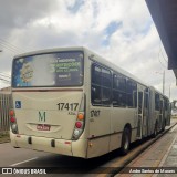 Expresso Azul 17417 na cidade de São José dos Pinhais, Paraná, Brasil, por Andre Santos de Moraes. Número da foto: #12139222.