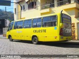Viação Celeste 1343 na cidade de Santos Dumont, Minas Gerais, Brasil, por Renato Brito. Número da foto: #:id.