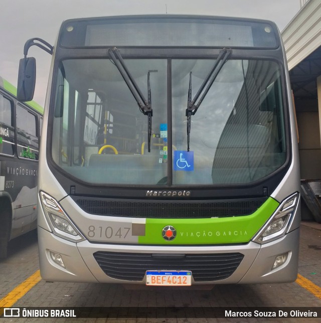 Viação Garcia 81047 na cidade de Maringá, Paraná, Brasil, por Marcos Souza De Oliveira. Número da foto: #12163048.