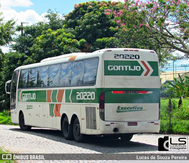 Empresa Gontijo de Transportes 20220 na cidade de Campos dos Goytacazes, Rio de Janeiro, Brasil, por Lucas de Souza Pereira. Número da foto: #12162137.