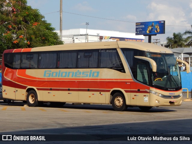 Auto Viação Goianésia 194003-5 na cidade de Goiânia, Goiás, Brasil, por Luiz Otavio Matheus da Silva. Número da foto: #12162259.