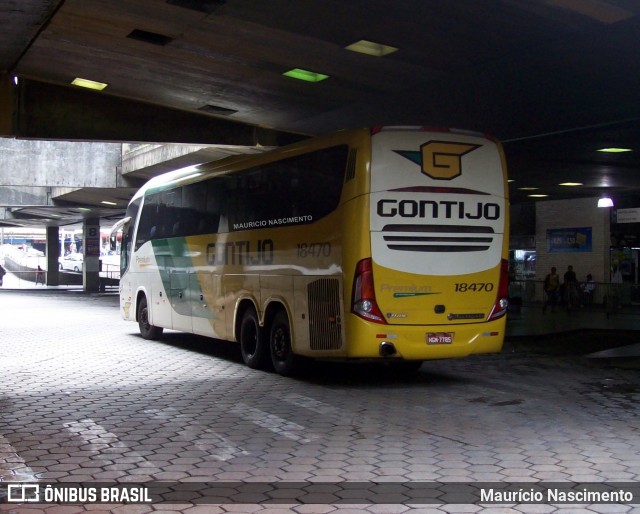 Empresa Gontijo de Transportes 18470 na cidade de Belo Horizonte, Minas Gerais, Brasil, por Maurício Nascimento. Número da foto: #12161184.