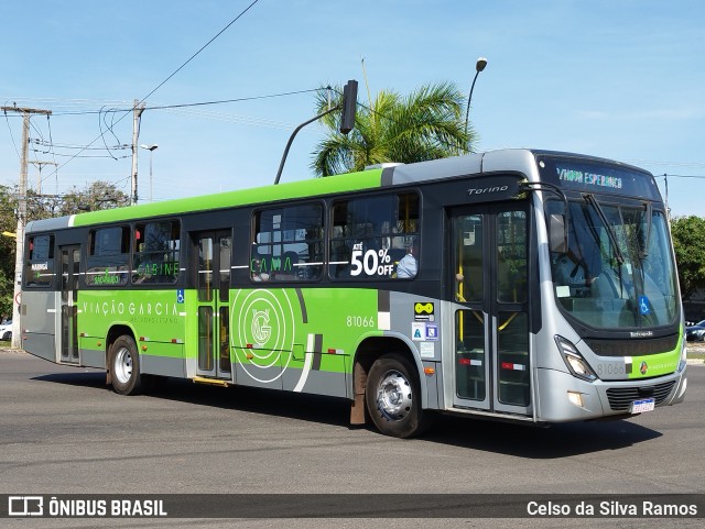 Viação Garcia 81066 na cidade de Paranavaí, Paraná, Brasil, por Celso da Silva Ramos. Número da foto: #12162272.