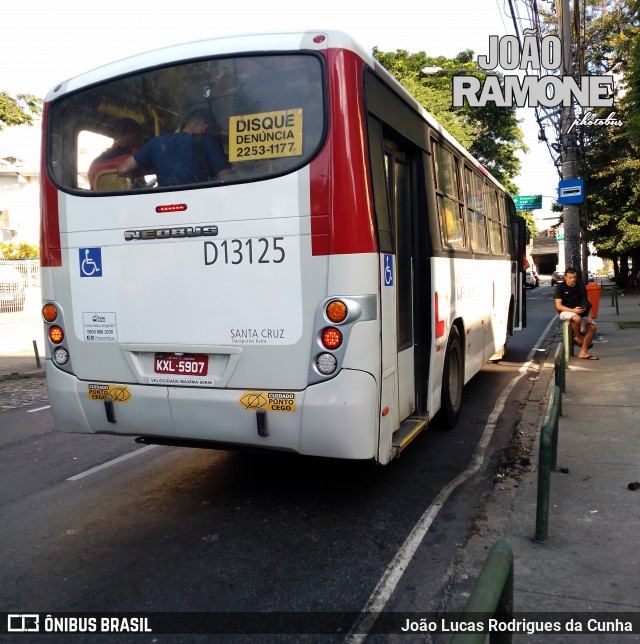 Transportes Barra D13125 na cidade de Rio de Janeiro, Rio de Janeiro, Brasil, por João Lucas Rodrigues da Cunha. Número da foto: #12163420.