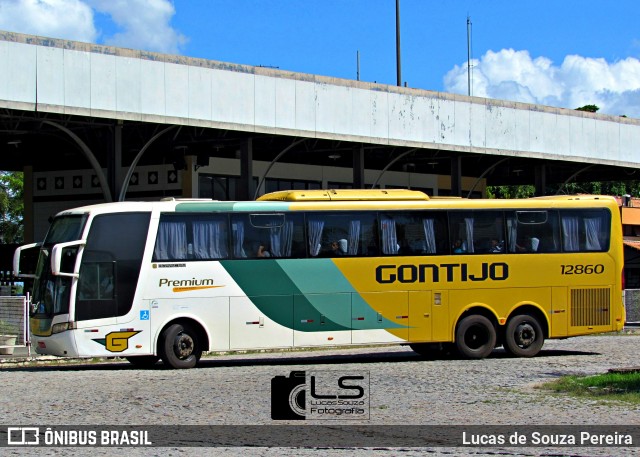 Empresa Gontijo de Transportes 12860 na cidade de Campos dos Goytacazes, Rio de Janeiro, Brasil, por Lucas de Souza Pereira. Número da foto: #12162140.