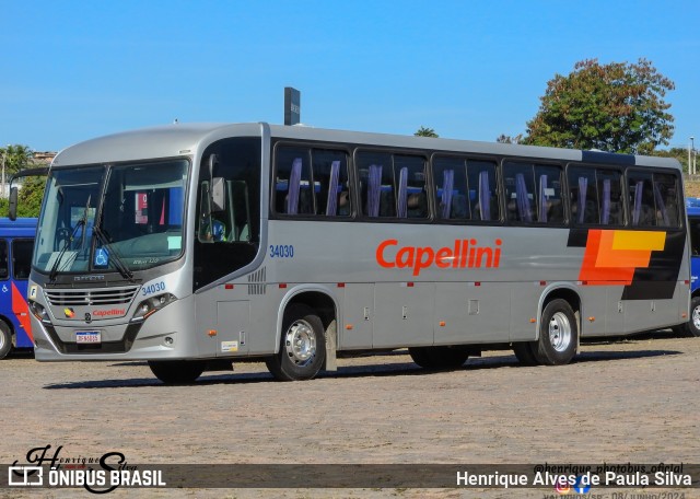 Transportes Capellini 34030 na cidade de Valinhos, São Paulo, Brasil, por Henrique Alves de Paula Silva. Número da foto: #12163339.