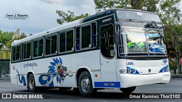 Autobuses Teotihuacan 598 na cidade de Gustavo A. Madero, Ciudad de México, México, por Omar Ramírez Thor2102. Número da foto: #12161780.