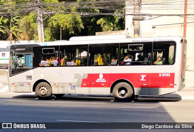 Auto Viação Transcap >> Auto Bless Transportes 8 5743 na cidade de São Paulo, São Paulo, Brasil, por Diego Cardoso da Silva. Número da foto: #12161803.