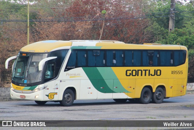 Empresa Gontijo de Transportes 18555 na cidade de Aracaju, Sergipe, Brasil, por Weiller Alves. Número da foto: #12162486.