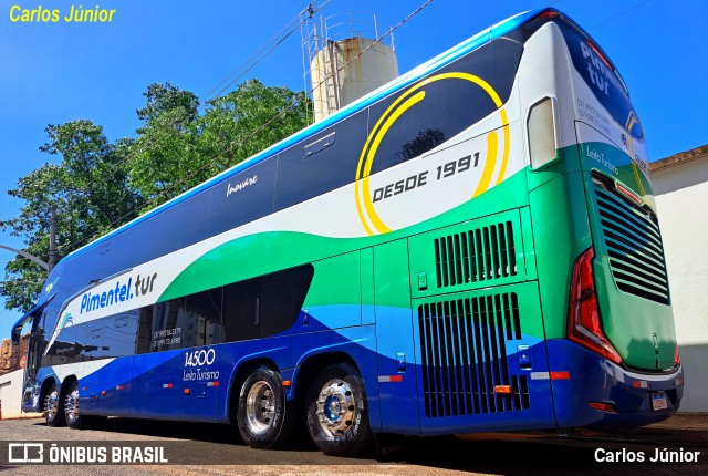 Pimentel Turismo 14500 na cidade de Caldas Novas, Goiás, Brasil, por Carlos Júnior. Número da foto: #12162995.