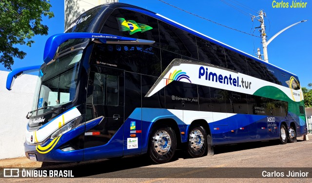 Pimentel Turismo 14500 na cidade de Caldas Novas, Goiás, Brasil, por Carlos Júnior. Número da foto: #12162998.