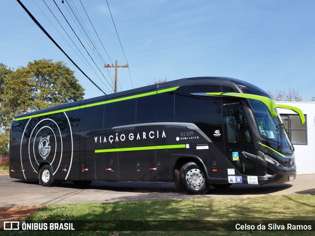 Viação Garcia 82309 na cidade de Paranavaí, Paraná, Brasil, por Celso da Silva Ramos. Número da foto: #12162417.