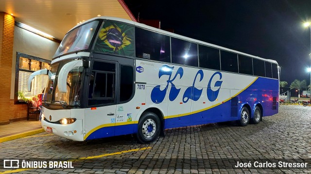 KLG Viagens e Turismo 7070 na cidade de Registro, São Paulo, Brasil, por José Carlos Stresser. Número da foto: #12161239.