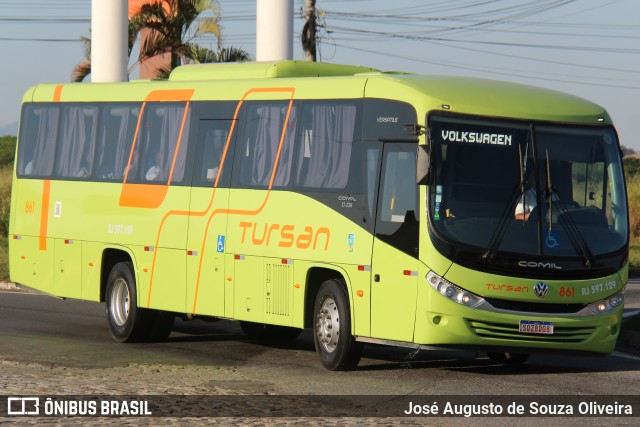 Tursan - Turismo Santo André 861 na cidade de Porto Real, Rio de Janeiro, Brasil, por José Augusto de Souza Oliveira. Número da foto: #12164090.