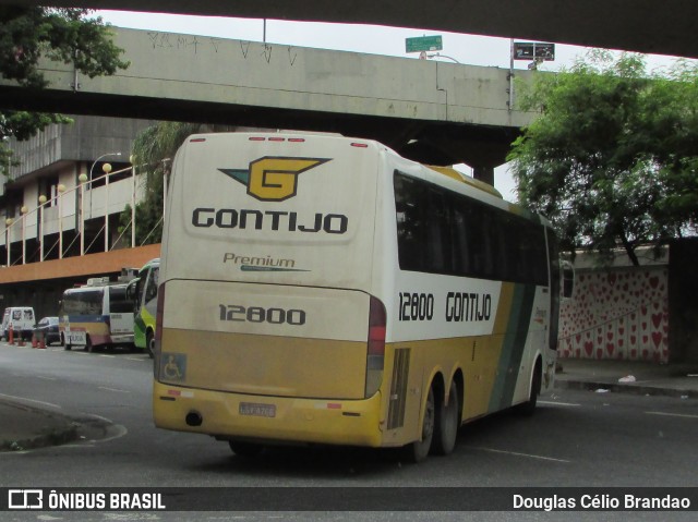 Empresa Gontijo de Transportes 12800 na cidade de Belo Horizonte, Minas Gerais, Brasil, por Douglas Célio Brandao. Número da foto: #12164463.