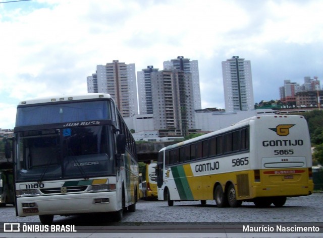 Empresa Gontijo de Transportes 5865 na cidade de Belo Horizonte, Minas Gerais, Brasil, por Maurício Nascimento. Número da foto: #12165510.