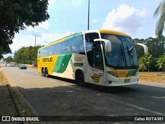 Empresa Gontijo de Transportes 15010 na cidade de Ipatinga, Minas Gerais, Brasil, por Celso ROTA381. Número da foto: #12164175.