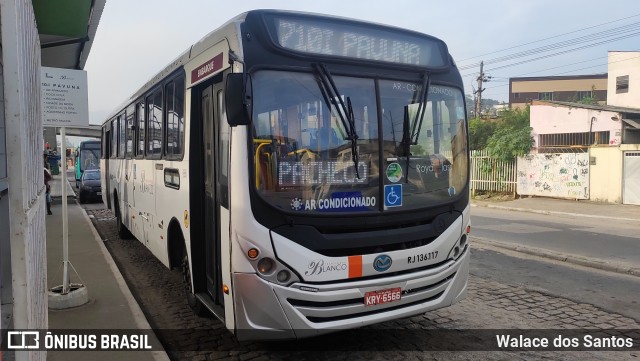 Transportes Blanco RJ 136.117 na cidade de Queimados, Rio de Janeiro, Brasil, por Walace dos Santos. Número da foto: #12165229.