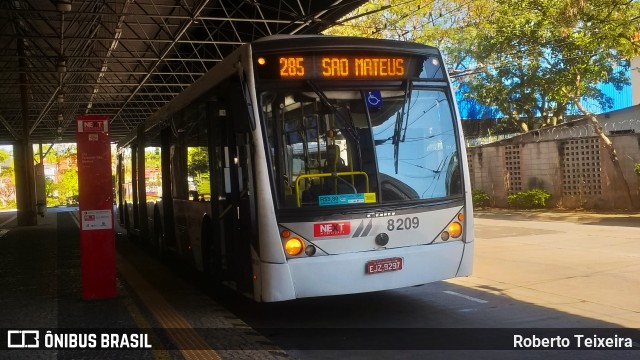 Next Mobilidade - ABC Sistema de Transporte 8209 na cidade de São Bernardo do Campo, São Paulo, Brasil, por Roberto Teixeira. Número da foto: #12164338.