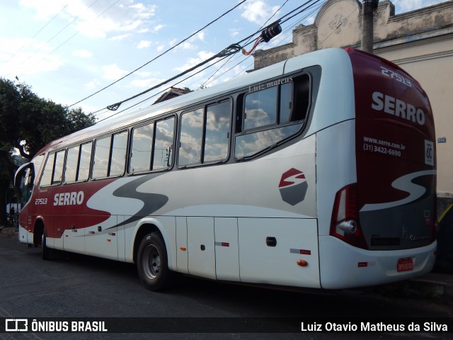 Viação Serro 27513 na cidade de Curvelo, Minas Gerais, Brasil, por Luiz Otavio Matheus da Silva. Número da foto: #12164110.