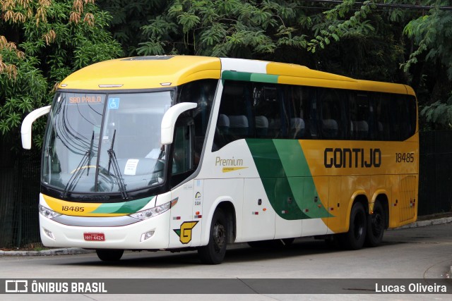 Empresa Gontijo de Transportes 18485 na cidade de São Paulo, São Paulo, Brasil, por Lucas Oliveira. Número da foto: #12164177.