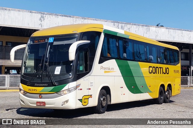Empresa Gontijo de Transportes 19345 na cidade de Campos dos Goytacazes, Rio de Janeiro, Brasil, por Anderson Pessanha. Número da foto: #12164540.