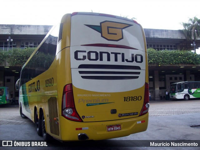 Empresa Gontijo de Transportes 18180 na cidade de Belo Horizonte, Minas Gerais, Brasil, por Maurício Nascimento. Número da foto: #12165469.