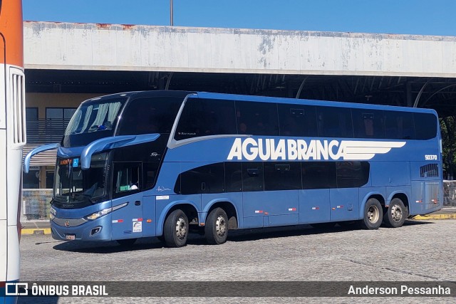 Viação Águia Branca 50370 na cidade de Campos dos Goytacazes, Rio de Janeiro, Brasil, por Anderson Pessanha. Número da foto: #12164545.